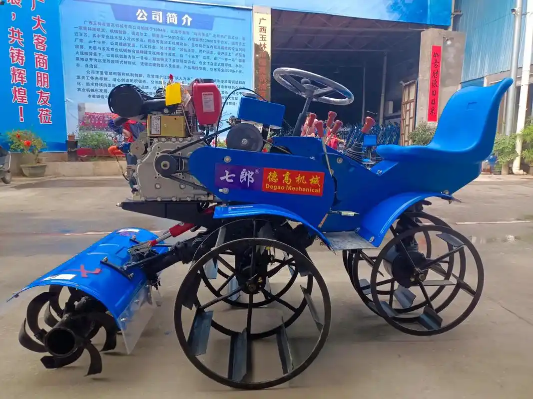 清新一色水旱两用打田机#乘坐式四驱微耕机 #一机多用省时省力 - 抖音