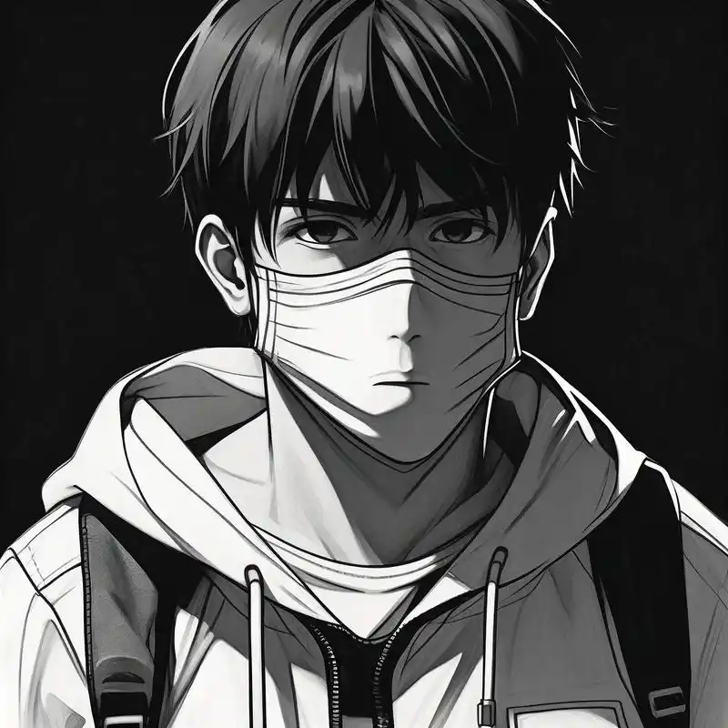 01戴口罩的帅气男生头像90 亲们,这是一组戴口罩的男生头像,是不