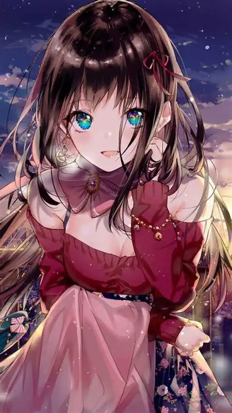 二次元动漫美少女唯美安静手机壁纸图片_可爱图片