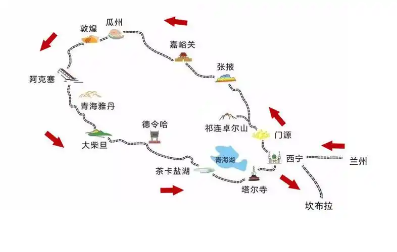 大美青海 人间仙境——9天自驾青海大环线 西宁张掖敦煌青海湖