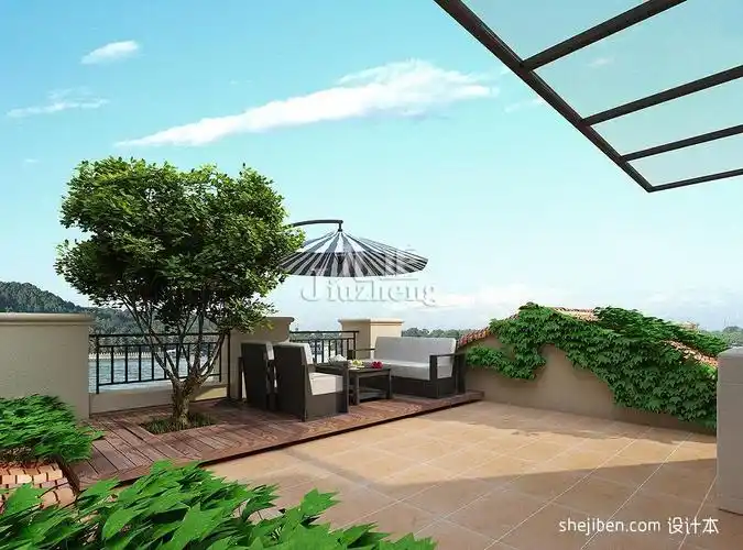 户外露天阳台装修效果图大全2013图片