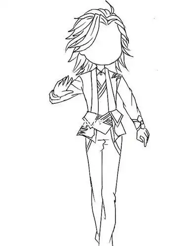 有趣简笔画教程75帅哥斗罗大陆戴沐白画法