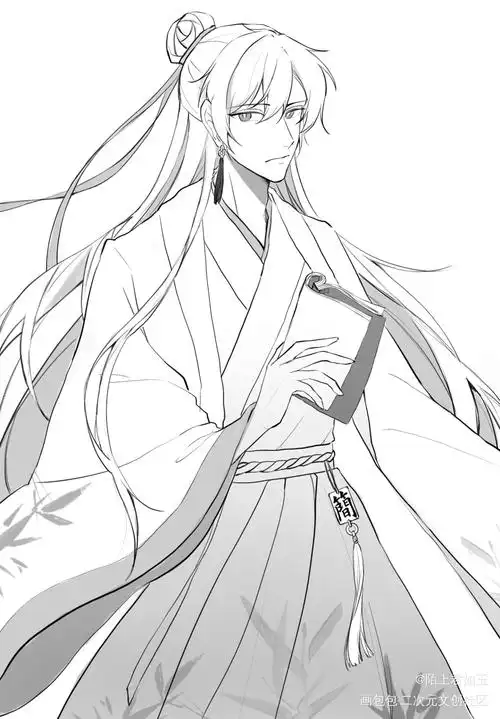 古装李简_188男团李简立绘古风绘画作品