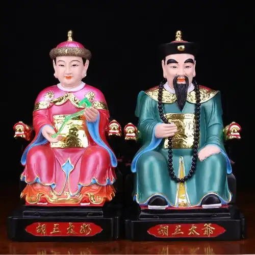 胡三太爷七星山狐仙庙狐仙娘娘保家仙九尾狐仙神像生产厂家