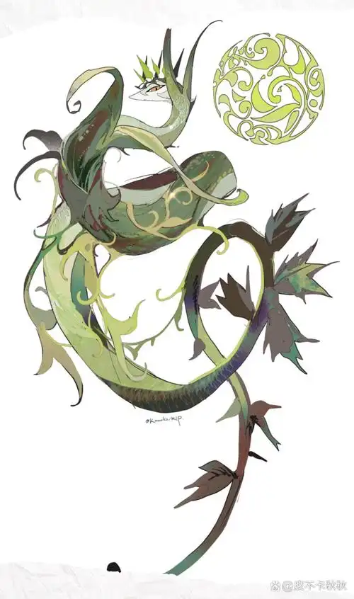 君主蛇,是草蛇宝可梦