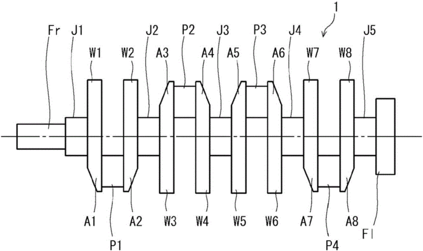 往复式发动机的曲轴的制作方法