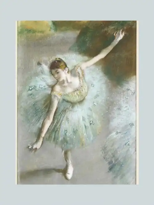 德加芭蕾舞女