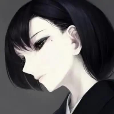 冷酷漫画头像女杀手