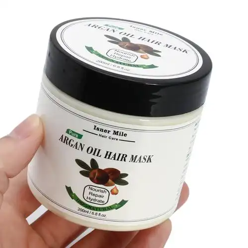 isner mile natural pure argan oil hair conditioner mask at bang