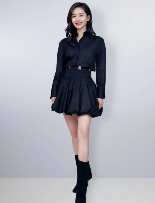 王子文自爆身高159,打破科学计算的149传闻,网友说她气场直接280!