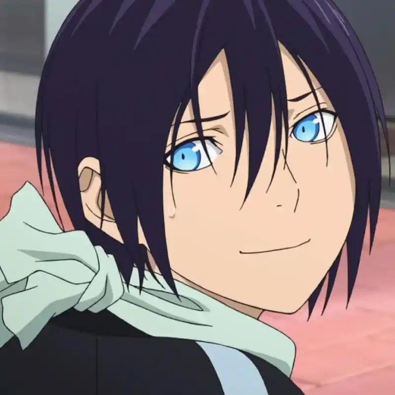 《野良神》夜斗,动漫头像分享,不管活多久,依然保持清纯活泼