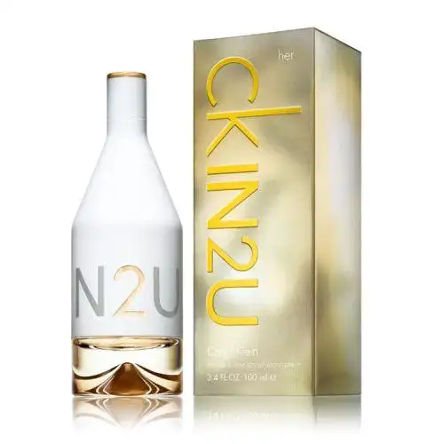 calvinklein卡尔文克雷恩ckin2u因为你女士淡香水时尚清新