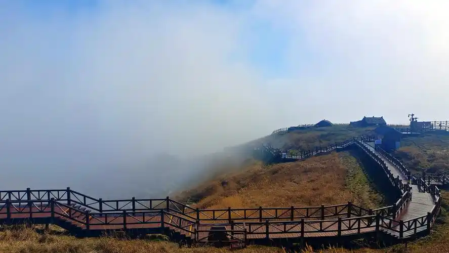 美丽吉安安福武功山金顶风光欣赏