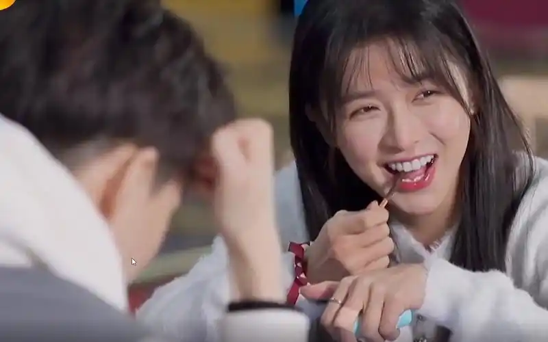 天呐太可爱了这对不甜不要钱陈越蔡卓宜卓越cp致姗姗来迟的你