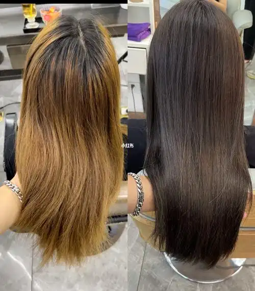 掉色也很看好的黑茶色