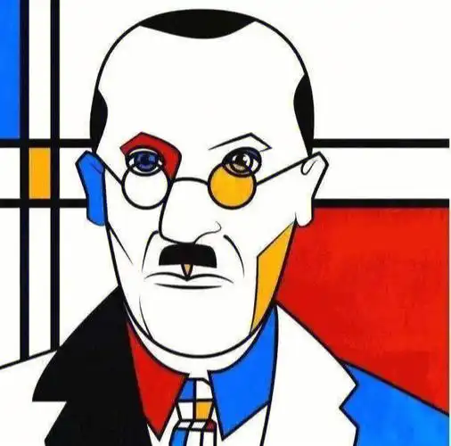 少儿美术动漫主题背景蒙德里安素材分享