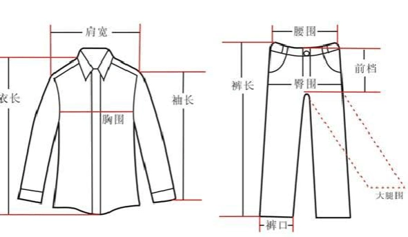 38码衣服是多少尺码指的是xl码各尺寸对照如下图