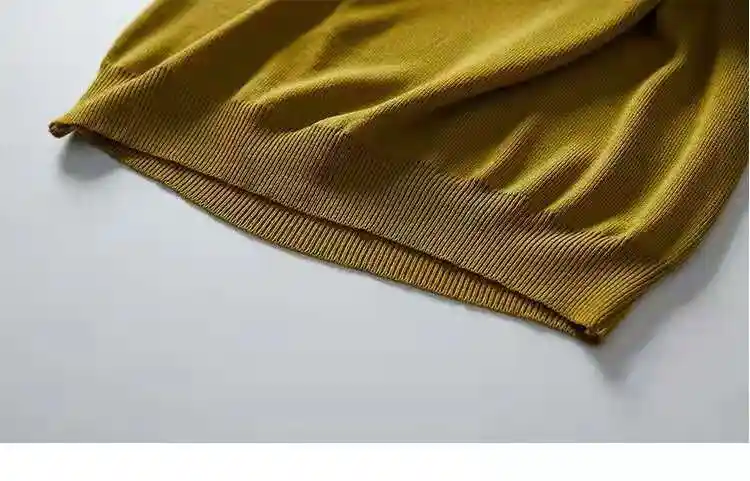 曲珠冰丝针织女2022夏季新款v领简约百搭t恤女内搭无袖上衣外穿 - 17