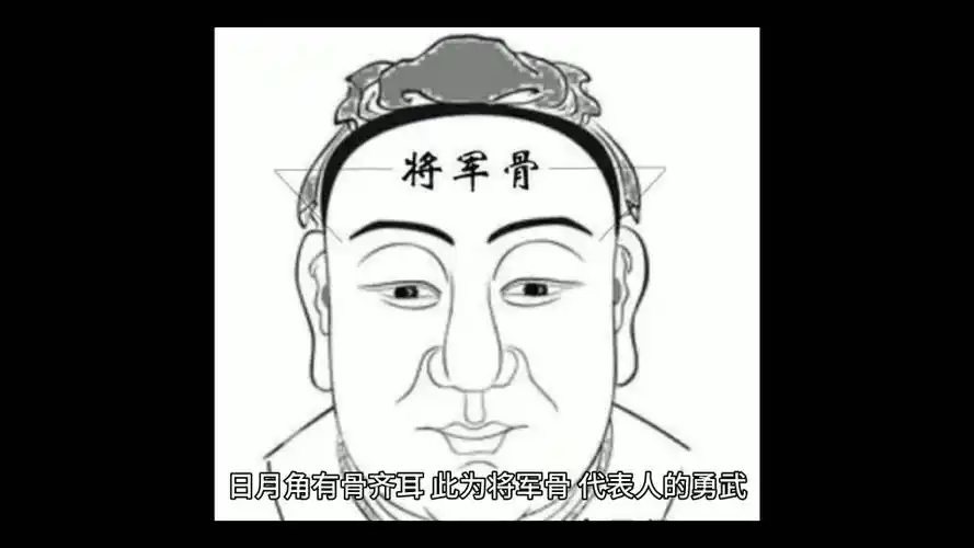 几种富贵面相之将军骨_哔哩哔哩_bilibili