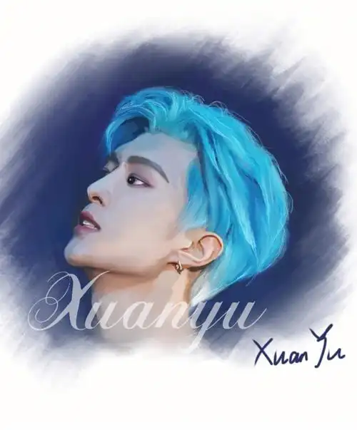 挑战画100个帅哥1100范丞丞