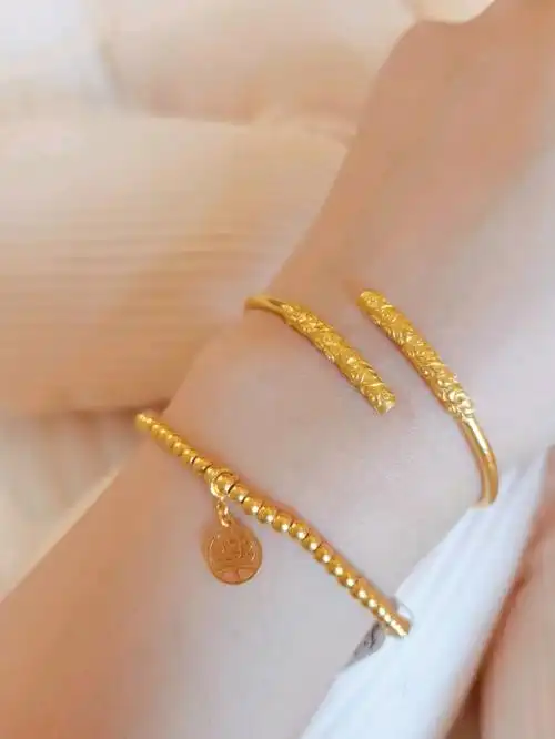 金珠手链叠戴绝绝子