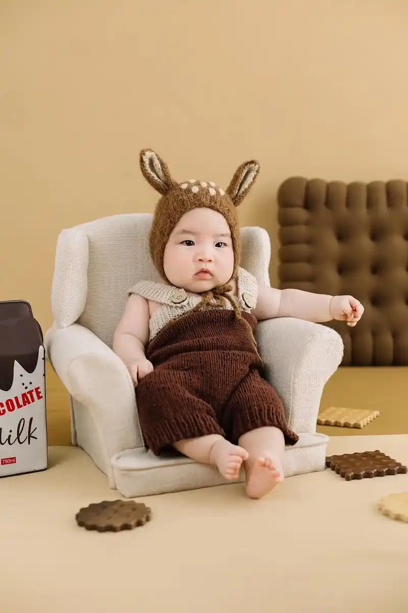 儿童摄影 #百天照 #宝宝写真 #客片 - 抖音