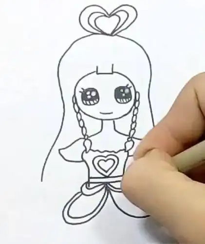 怎么画叶罗丽王默