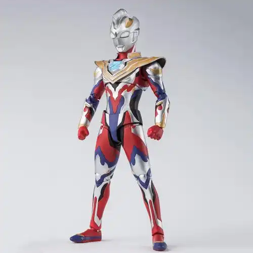 万代魂限定shf泽塔奥特曼伽马未来形态 迪迦戴拿盖亚可动模型 shf泽塔