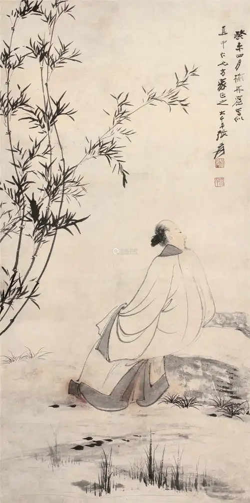 张大千山水作品欣赏(四)