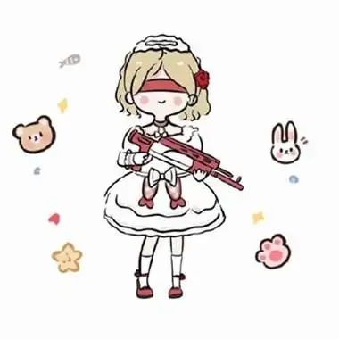 和平精英卡通女生头像