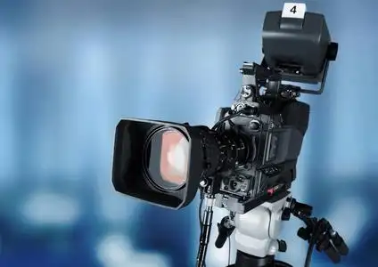 电视摄像机镜头照片