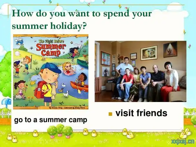 unit4 lesson12 summer holiday 第1课时教学课件(共17张ppt)
