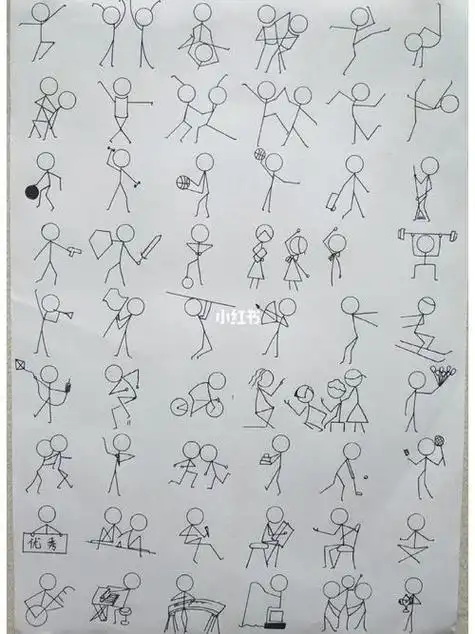 火柴人打架简笔画绘本怎么画关于环保的火柴人四格漫画简笔画跑步时