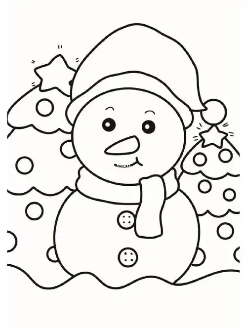 涂色素材可直接打印