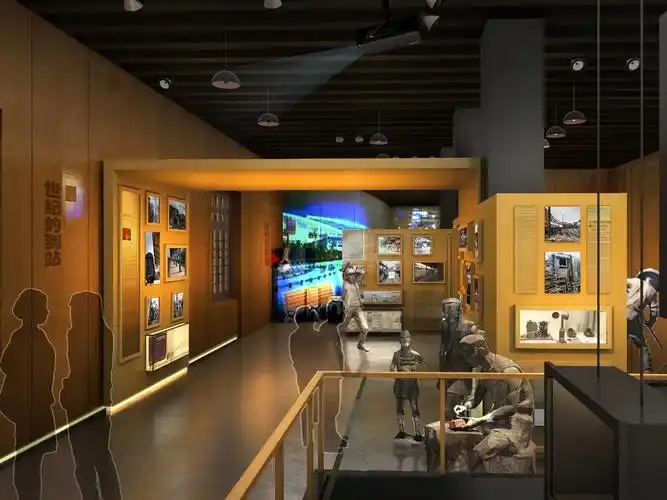 博物馆设计项目|金华铁路博物馆效果图展示!