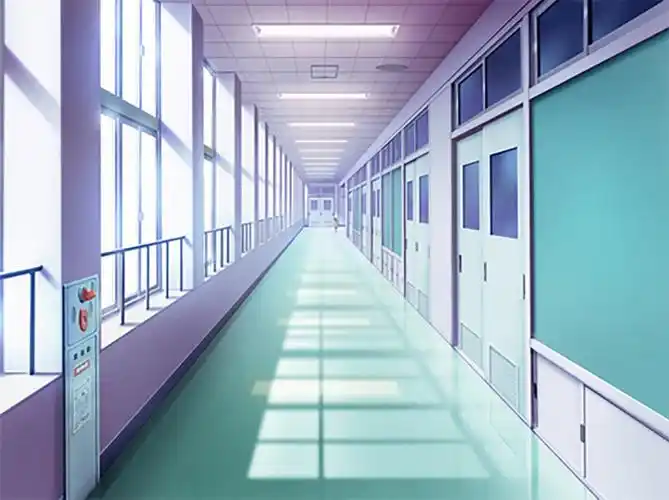 学校走廊