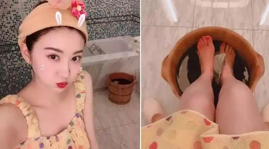 张嘉倪靠泡脚6天瘦了8斤这比节食运动还管用啊