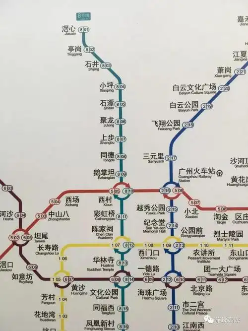广州地铁最新线路图抢鲜看新增两条地铁线路看点在哪里