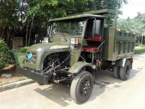 金鹿简易型四驱大车厢拖拉机