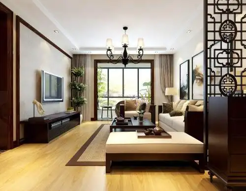 小户型中式装修图效果图