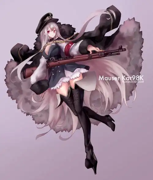 少女前线kar98k德皇萌娘图包