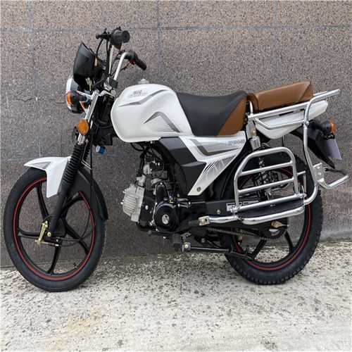 智询国产可上蓝牌老年人轻便燃油助力代步两轮摩托车70款110排量 22款