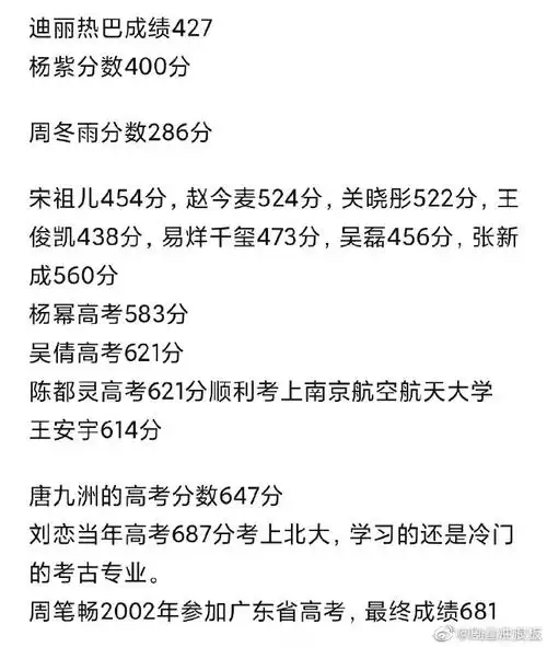 想要张新成的高考祝福##明星里的学霸