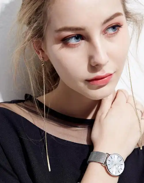 jojo316钛钢欧美时尚潮流轻奢唯美长款耳坠