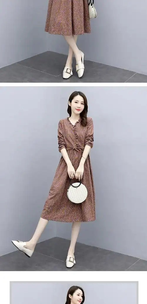 棉麻素订长袖连衣裙女2025新款春夏高端喜妈妈结婚广州十三行裙子