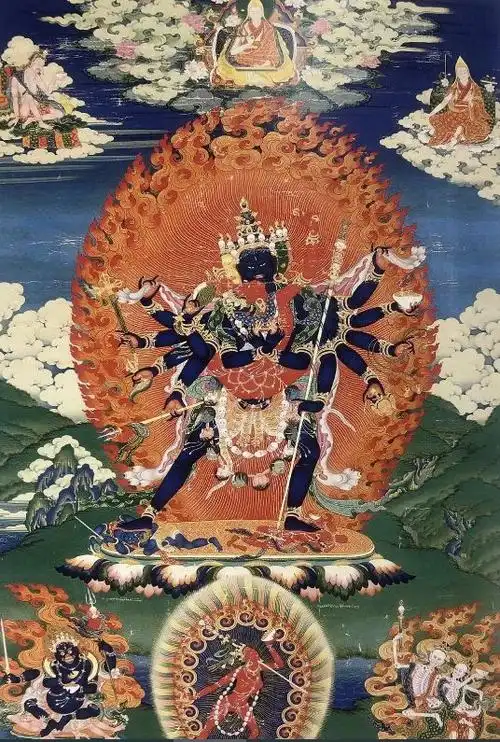 千古帝王唯一佛,乾隆朝唐卡艺术的繁荣,及故宫典藏清宫唐卡