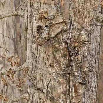 仿生迷彩装防水透气消音军迷伪打猎套装伪装摄影观鸟服迷彩服 套装
