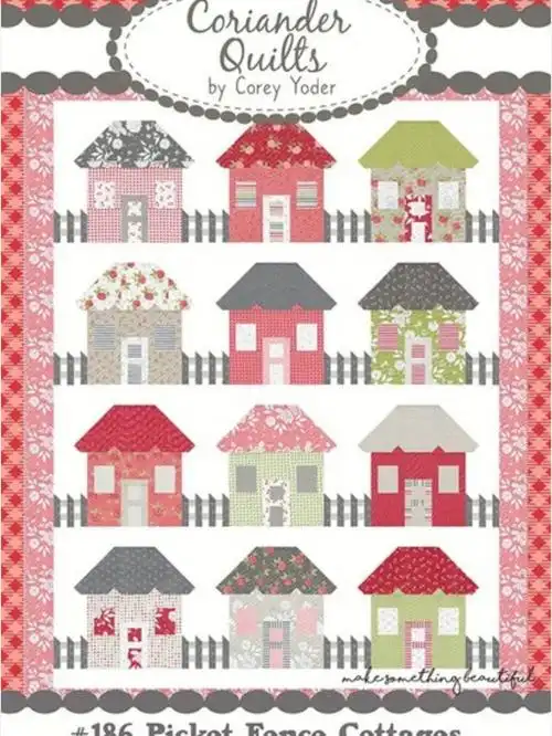 美国原装进口拼布图谱教程小房子