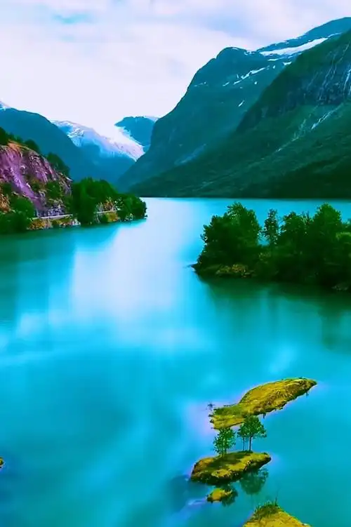 绿水青山风景优美