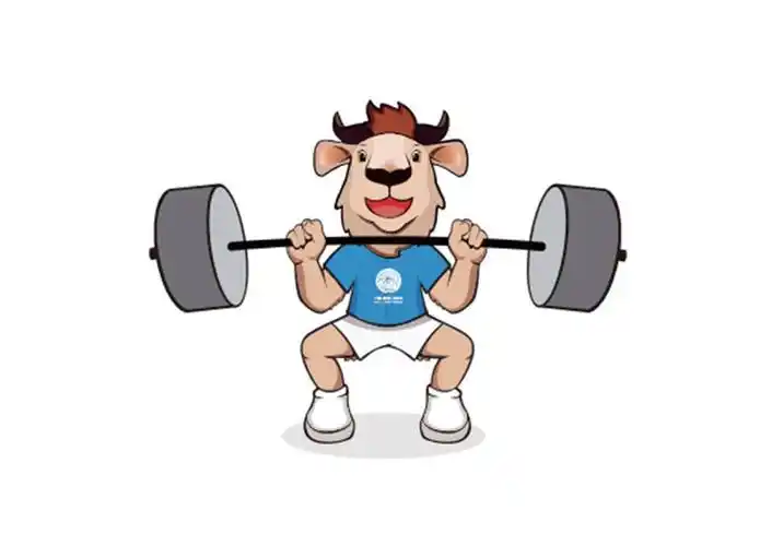 十四运吉祥物简笔画羚牛羚羚